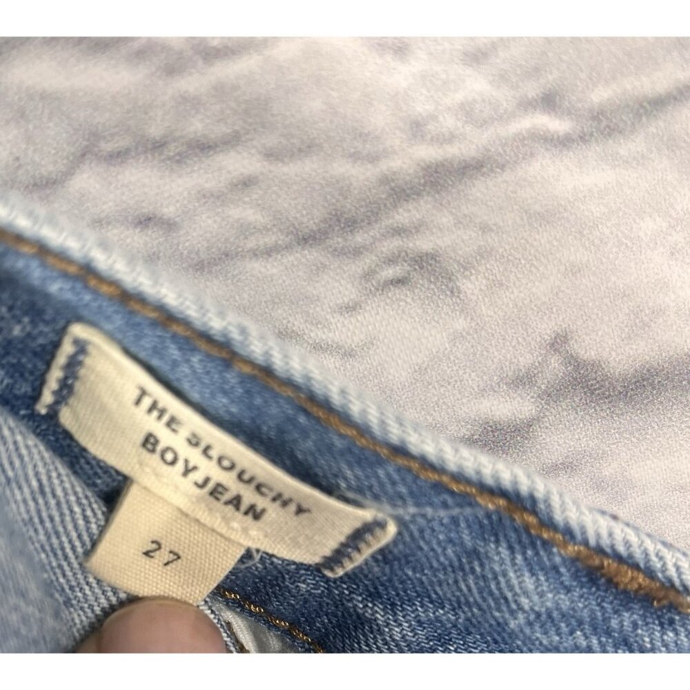 MADEWELL Women's Light Wash The Slouchy Boyjean Jeans Size 27 - Picture 3 of 5